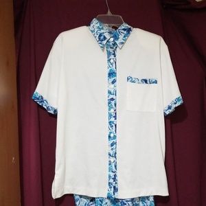 Ladies Two Piece Pants Suit